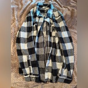 Soft checkered flannel